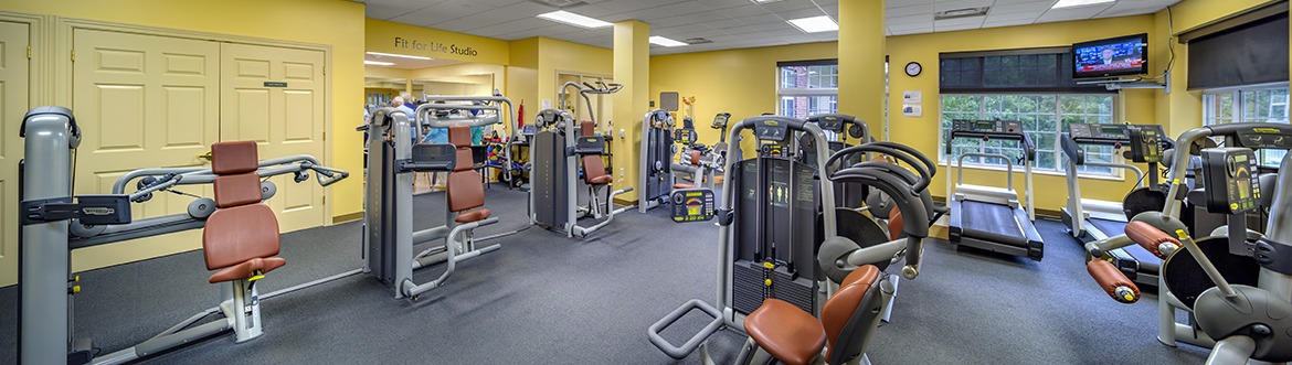 exercise room at great lakes