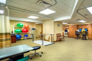 Physical therapy at Covenant Living of the Great Lakes