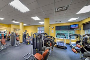 Community workout room