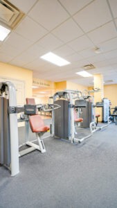 Community workout room