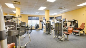 Community workout room
